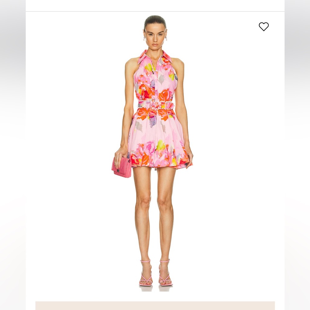Hemant & Nandita Rosa Short Dress